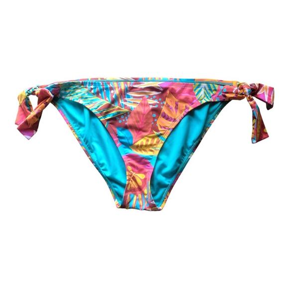 Bleu Rod Beattie NWT The Heat Is On Brief Tie Side Hipster Bikini Bottom Size 14 - Picture 4 of 16